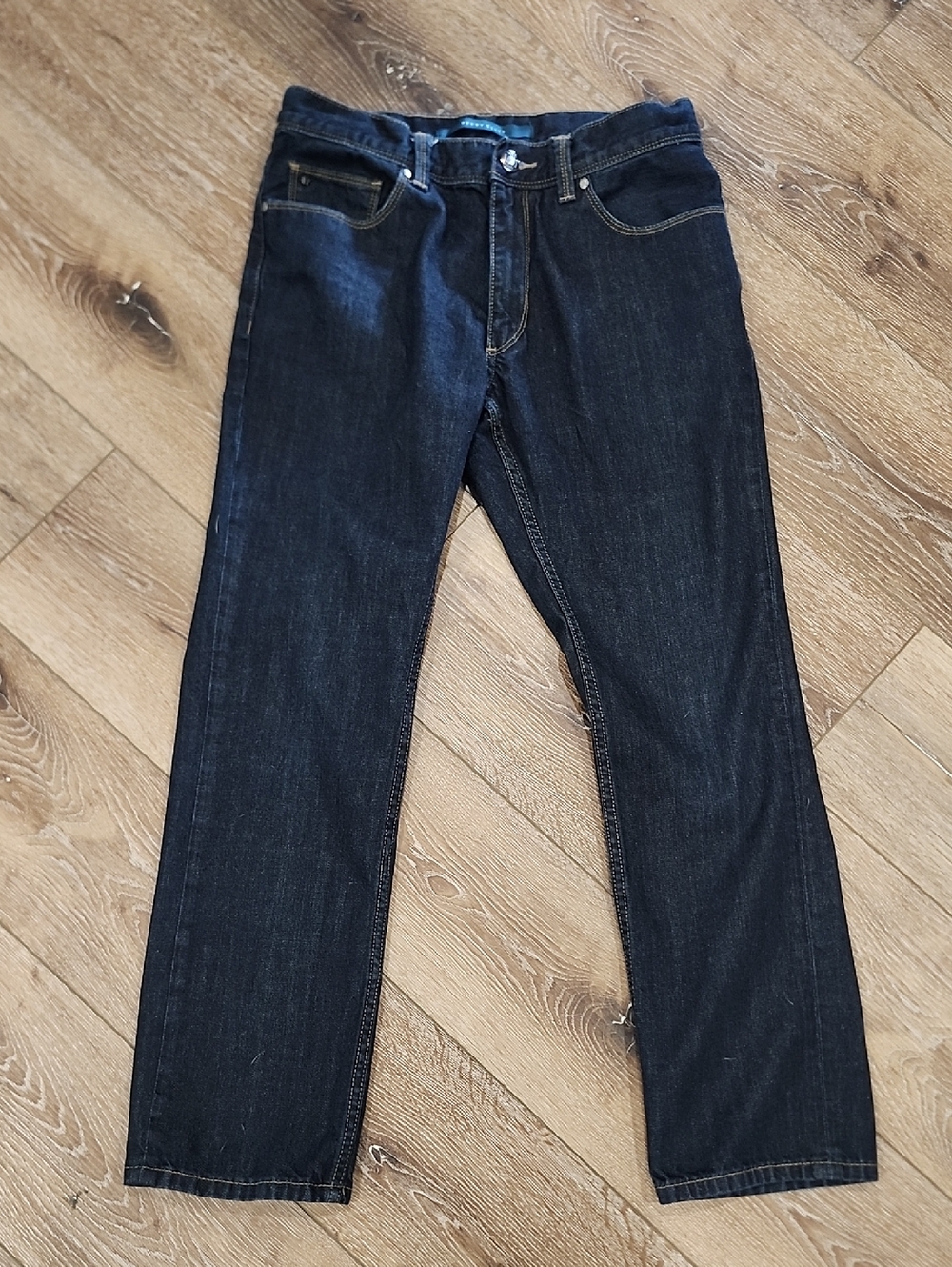 Perry Ellis Men's Indigo Straight Jeans